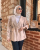 TASARIM BLAZER CEKET BEJ