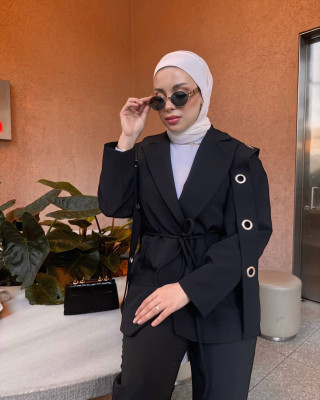 TASARIM BLAZER CEKET SİYAH