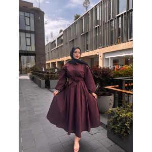 BAĞLAMALI ETEKLİ TAKIM BORDO